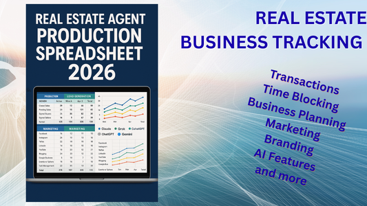 2026 Production Spreadsheet AI Enabled - One Time Purchase